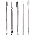 Chinese Factory 8 Colors Stainless Steel Nail Cuticle Pusher